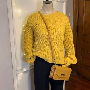 Love Tree Mustard Yellow Sweater⭐️